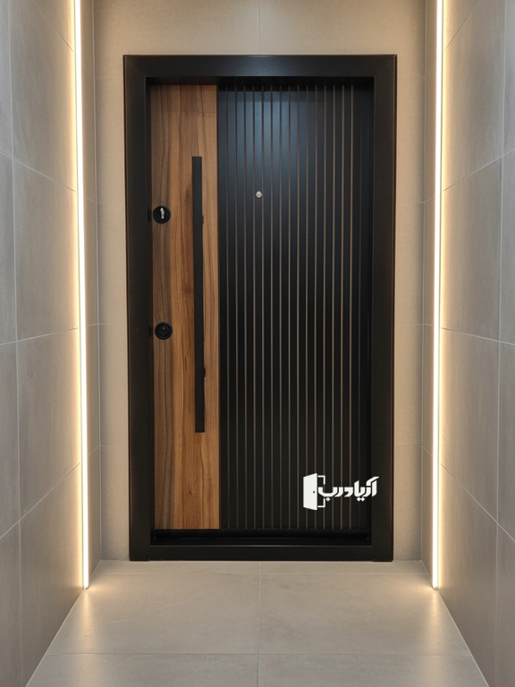 درب ضدسرقت اقتصادی آریا درب کد 1013